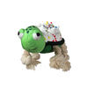 Juguete de tortuga multifuncional definitivo, juguetes de peluche para perros, flotantes, indestructibles y duraderos