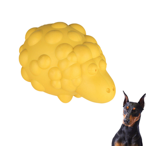 Los juguetes de dentición del perro del caucho natural del nuevo diseño muerden los juguetes indestructibles durables resistentes del masticador del perro