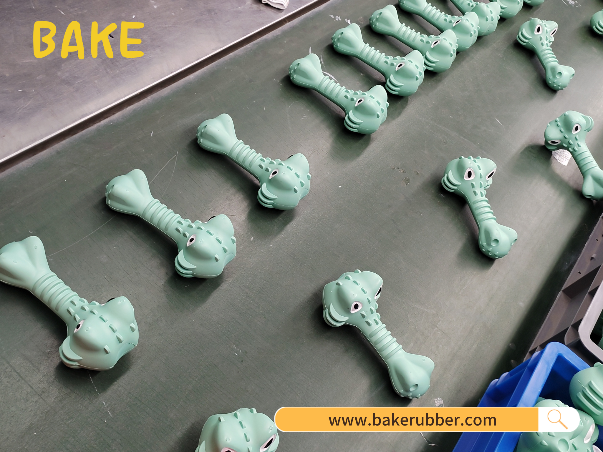 Fabricante de juguetes de goma personalizados para perros