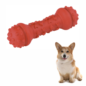 Juguetes para masticar perros de goma de energía Natural para masticadores agresivos, juguete para masticar Dental de raza grande, los mejores juguetes para perros masticadores potentes