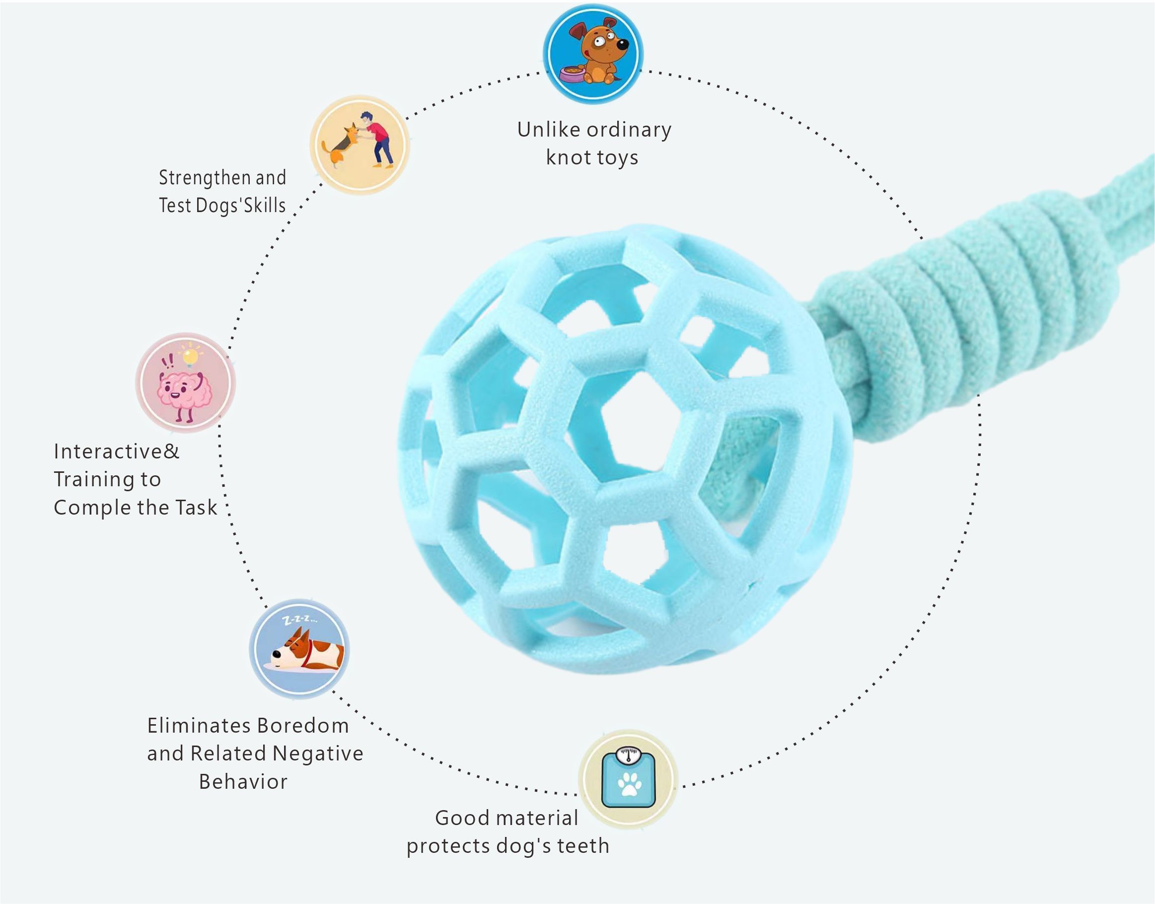 juguete cuerda perro amazon