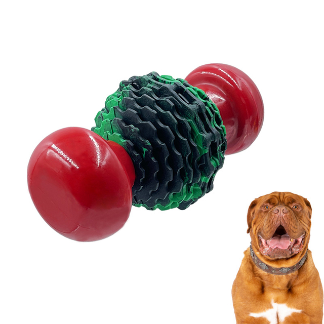 Juguete duradero para mascotas hecho de nailon y caucho para perros pequeños, medianos y grandes, juguetes para masticar para perros