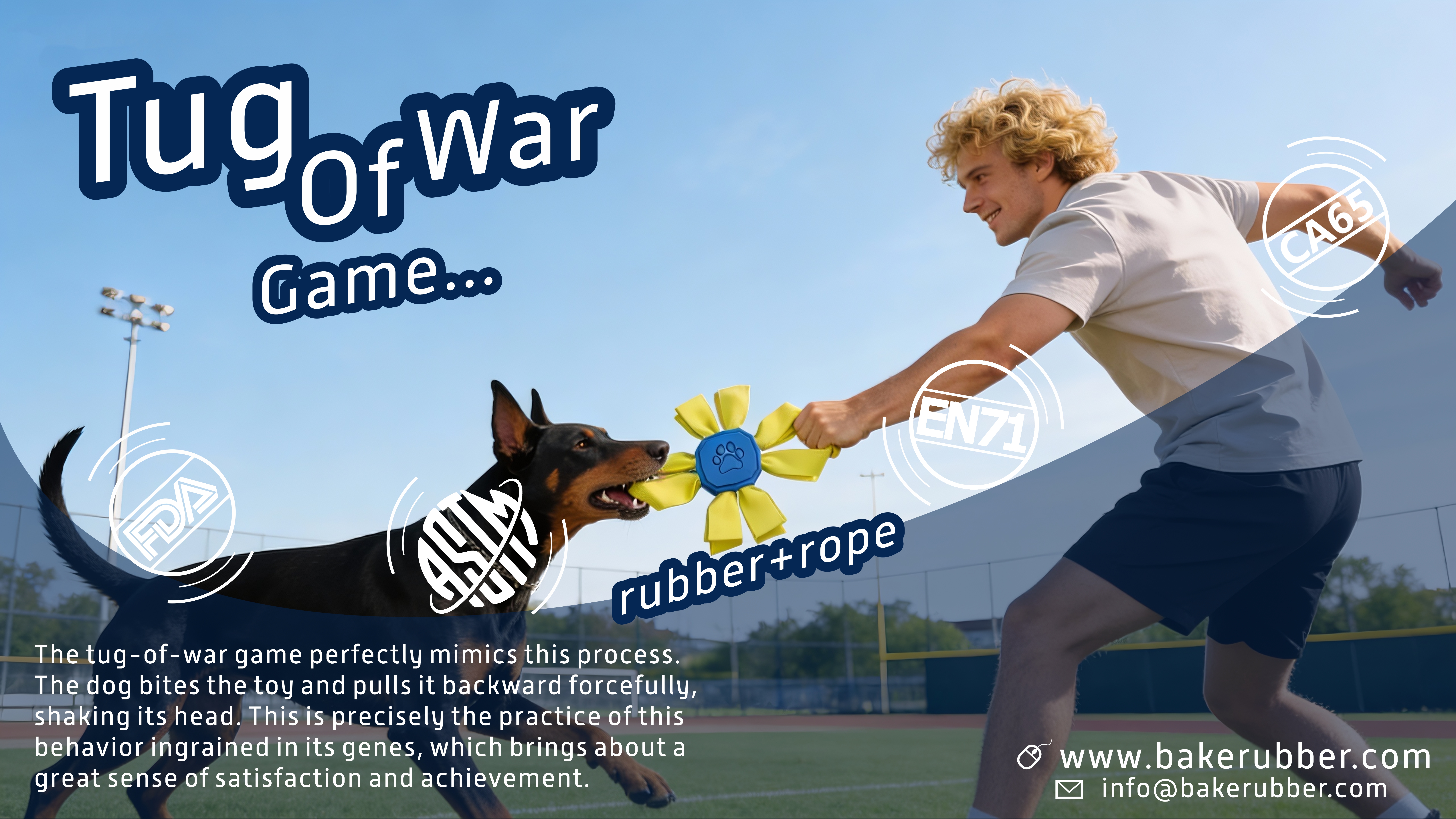 juguete para perros de marca privada a medida