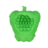 Juguetes para perros mayores hechos de caucho 100% natural Diseño de manzana Squeak Toys