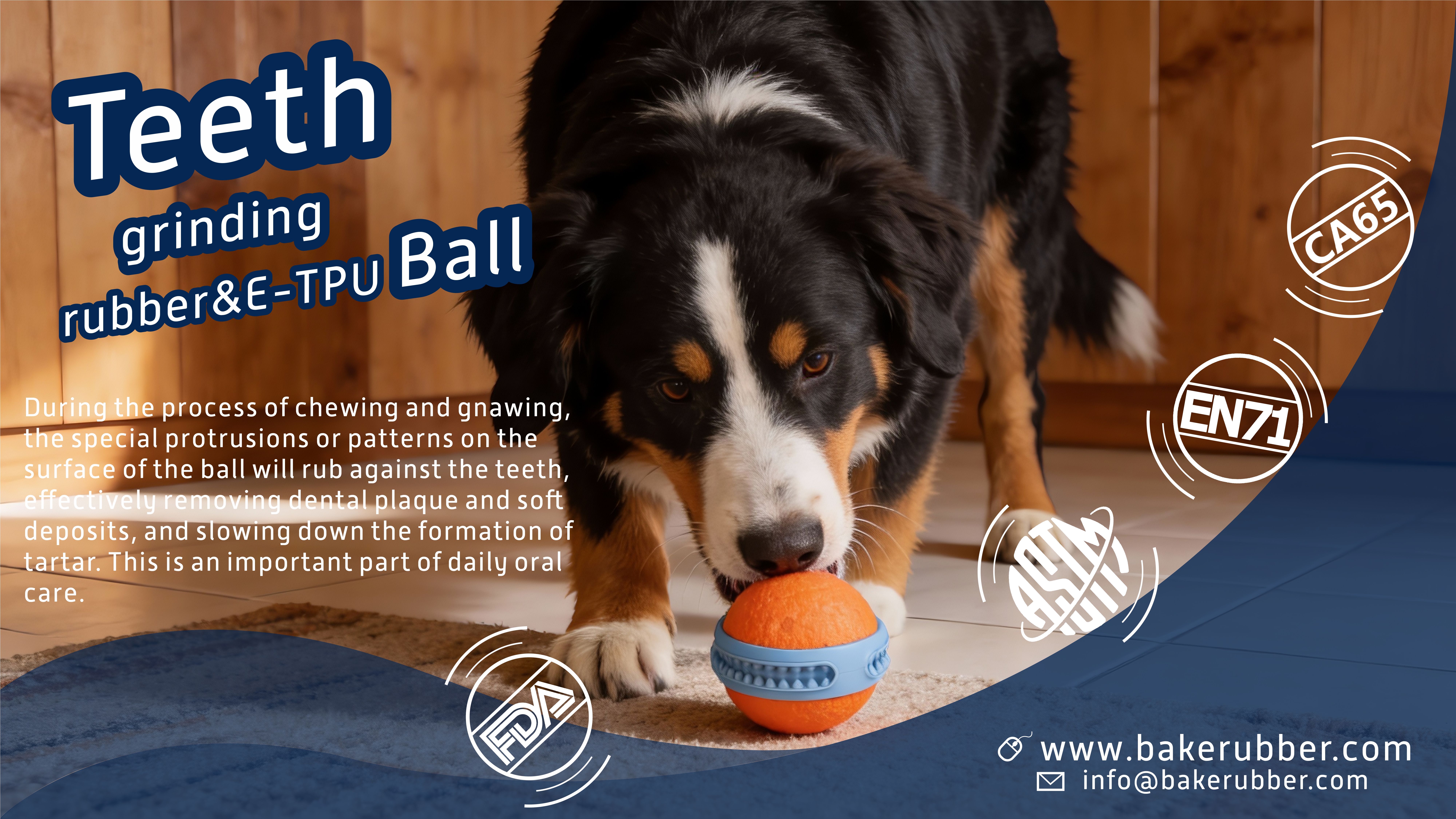 Juguete para perros con etiqueta privada a medida