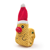 Dispensador interactivo duradero de juguetes y alimentos de peluche navideño para perros