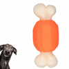 E-TPU y juguete flotante indestructible de nailon para perros, cama para perros súper masticable, hueso para masticar